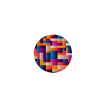Abstract Geometry Blocks 1  Mini Magnets
