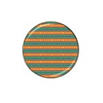 Background Texture Fabric Hat Clip Ball Marker (4 pack)