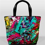 Red And Green 1 1 Bucket Bag