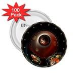 Pattern Background Swinging Design 2.25  Buttons (100 pack) 