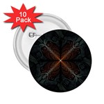 Art Abstract Fractal Pattern 2.25  Buttons (10 pack) 