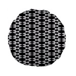 geometric Standard 15  Premium Flano Round Cushions
