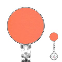 Appreciating Apricot Stainless Steel Nurses Watch