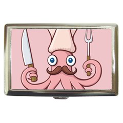 Squid Chef Cartoon Cigarette Money Case