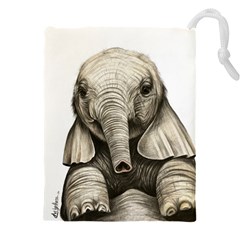 Baby Elephant Drawstring Pouch (4xl)