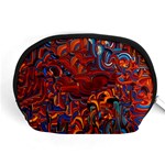 Phoenix in the Rain Abstract Pattern Accessory Pouch (Medium)