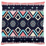 Gypsy-pattern Large Flano Cushion Case (One Side)