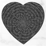 Abstract spirals, spiral abstraction, gray color, graphite Jigsaw Puzzle (Heart) Abstract spirals, spiral abstraction, gray color, graphite Jigsaw Puzzle (Heart)