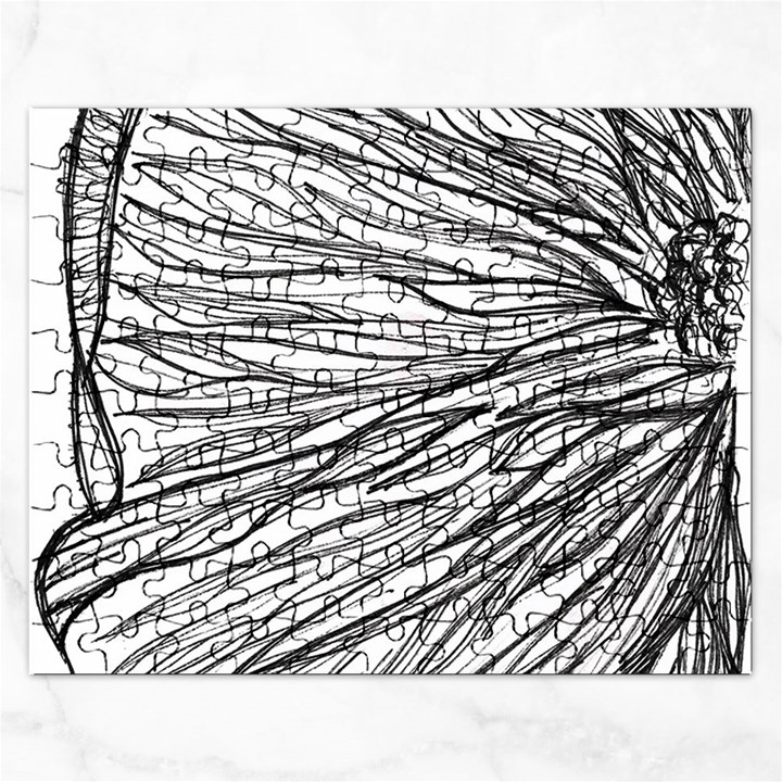 Monochrome Module Rectangular Jigsaw Puzzl