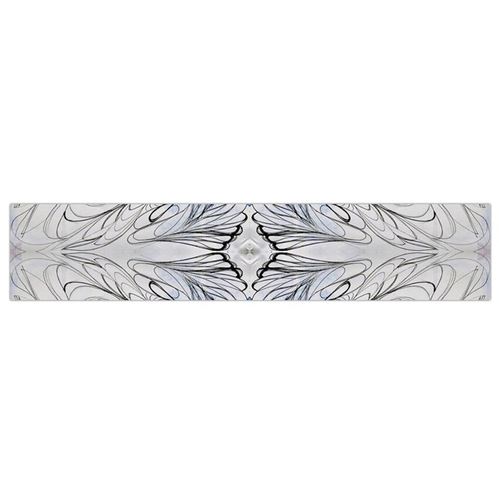 Mono Repeats Small Flano Scarf