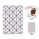 Sketchy Style Scarecrow Drawing Motif Pattern Playing Cards Single Design (Rectangle)