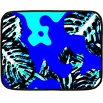 Abstract Tropical Fleece Blanket (Mini)