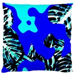Abstract Tropical Large Cushion Case (Two Sides)