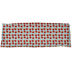 Kawaii Jam Pattern Aqua Body Pillow Case (dakimakura)