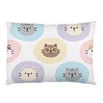 Cute Cat Seamless Pattern Background Pillow Case 26.62 x18.9  Pillow Case