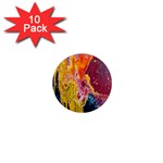 Art-color 1  Mini Magnet (10 pack) 