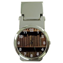 Books Covers Book Case Old Library Money Clip Watches