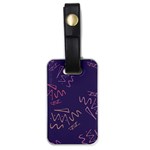 Background Abstract Pattern Design Luggage Tag (one side)