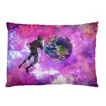 Astronaut Earth Space Planet Fantasy Pillow Case