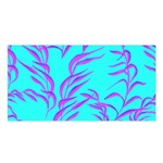 Branches Leaves Colors Summer Satin Shawl 45  x 80 