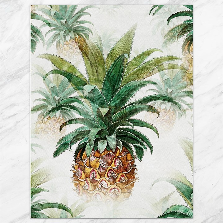 Pineapple Pattern Background Seamless Vintage Canvas 36  x 48 