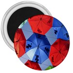Letters Pattern Folding Umbrellas 2 3  Magnets