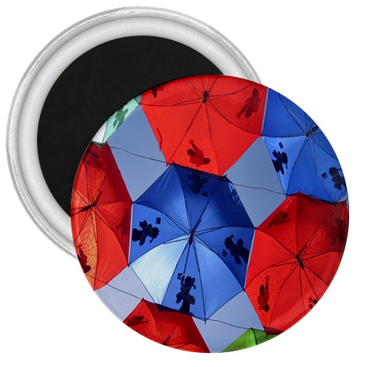 Letters Pattern Folding Umbrellas 2 3  Magnets
