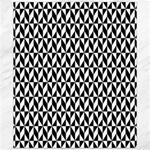 Seamless Abstract Geometric Pattern Background Canvas 20  x 24 