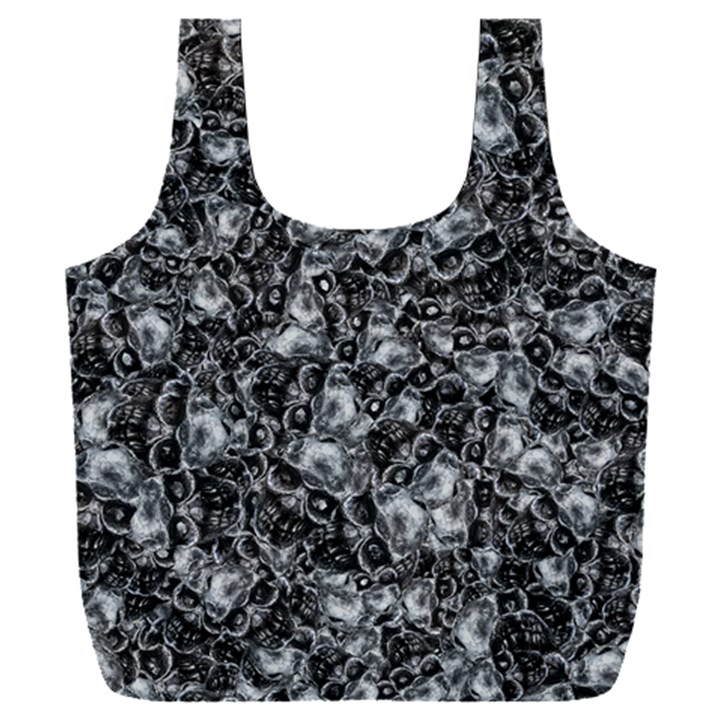 Creepy Head Mask Motif Random Pattern Full Print Recycle Bag (XXL)