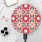 Geometric Pattern Seamless Abstract Wireless Charger
