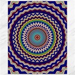 Kaleidoscope Geometric Circles Mandala Pattern Canvas 16  x 20 