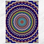 Kaleidoscope Geometric Circles Mandala Pattern Canvas 18  x 24 