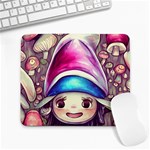 Magic Mushrooms For Conjuring Large Mousepad