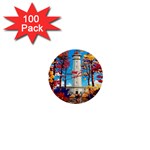 Lighthouse 1  Mini Buttons (100 pack) 