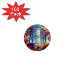 Lighthouse 1  Mini Magnets (100 pack) 