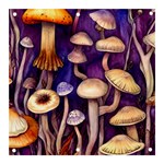 Whimsical Forest Mushroom Banner and Sign 3  x 3 