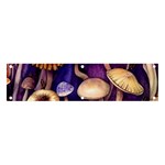 Whimsical Forest Mushroom Banner and Sign 4  x 1 