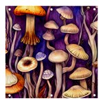 Whimsical Forest Mushroom Banner and Sign 4  x 4 