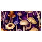 Whimsical Forest Mushroom Banner and Sign 8  x 4 