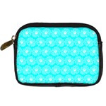 Gerbera Daisy Vector Tile Pattern Digital Camera Leather Case