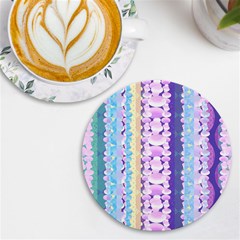 Background Graphic Beautiful Wallpaper Art Uv Print Round Tile Coaster