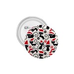 Cute Christmas Seamless Pattern Vector 1.75  Buttons