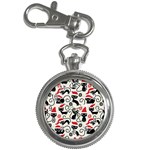 Cute Christmas Seamless Pattern Vector Key Chain Watches