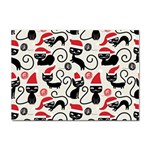 Cute Christmas Seamless Pattern Vector Sticker A4 (100 pack)