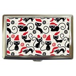 Cute Christmas Seamless Pattern Vector Cigarette Money Case