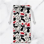 Cute Christmas Seamless Pattern Vector Jewelry Bag