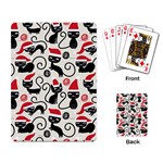 Cute Christmas Seamless Pattern Vector Playing Cards Single Design (Rectangle)