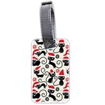 Cute Christmas Seamless Pattern Vector Luggage Tag (two sides)