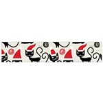 Cute Christmas Seamless Pattern Vector Small Premium Plush Fleece Scarf