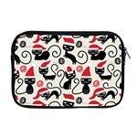 Cute Christmas Seamless Pattern Vector Apple MacBook Pro 17  Zipper Case